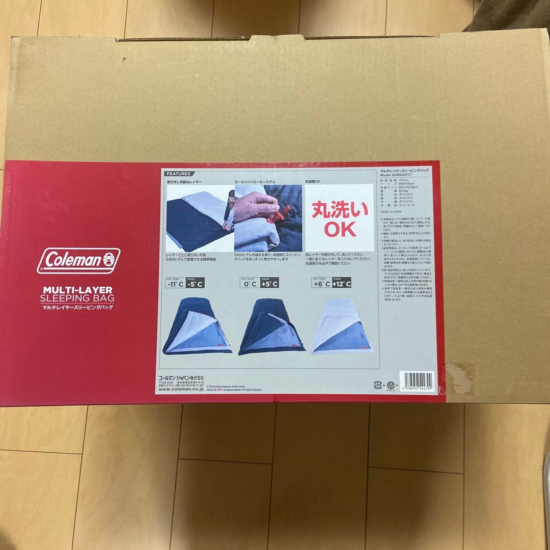 新品 コールマン Coleman マルチレイヤースリーピングバッグ シュラフ