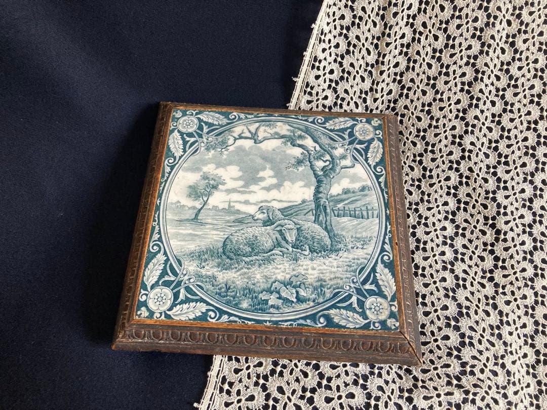 ジアン窯 Gienトリペット フランス　アンティーク