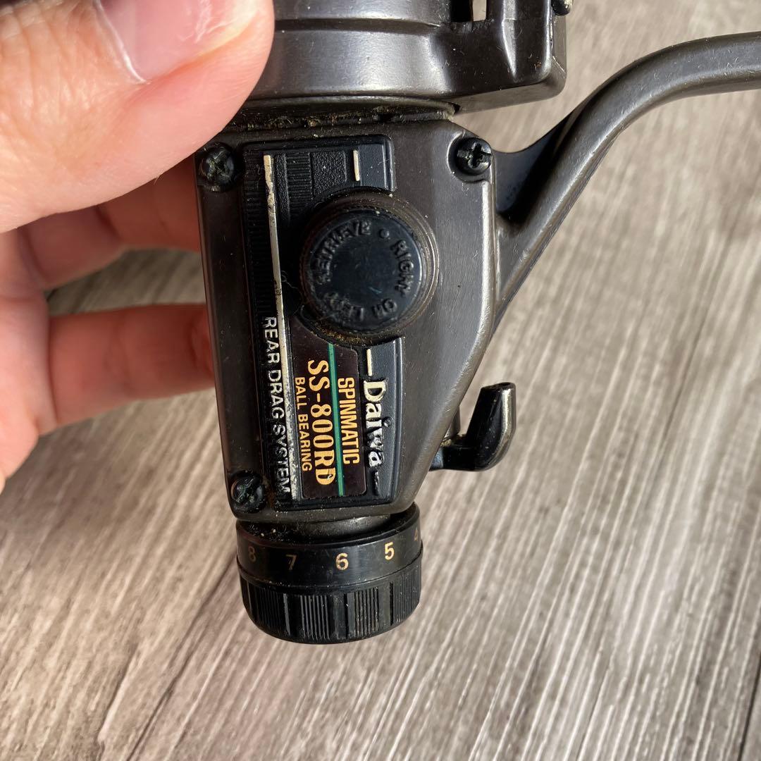 3F 【希少・オールド】ダイワ スピンマチック SS-800RD リアドラグ