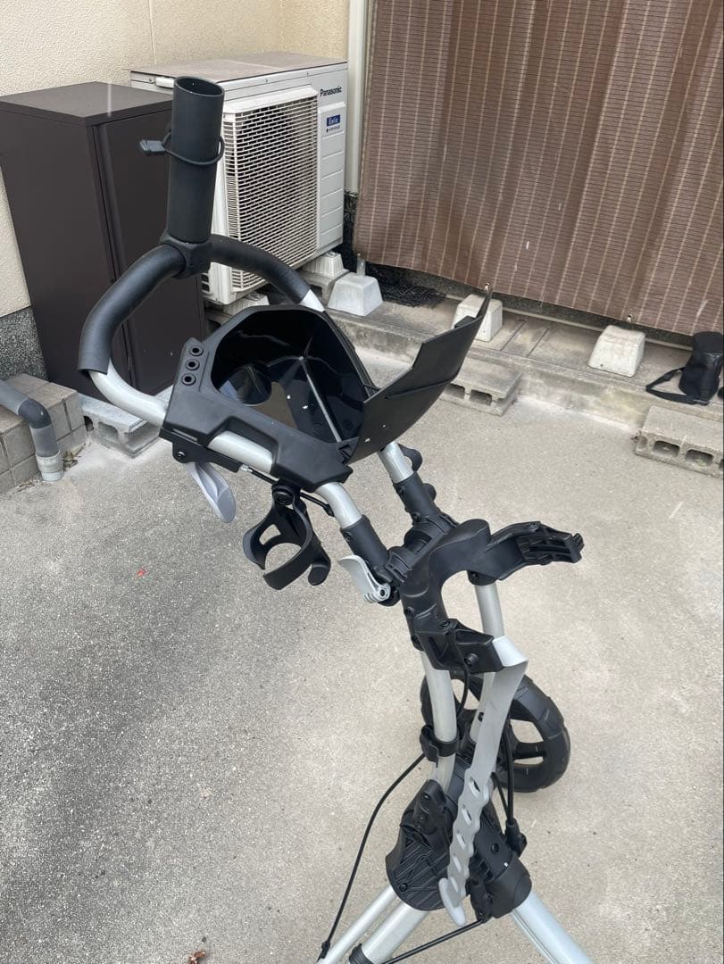 Clicgear rovic RV1C ゴルフ用プッシュカート 3輪 シルバー