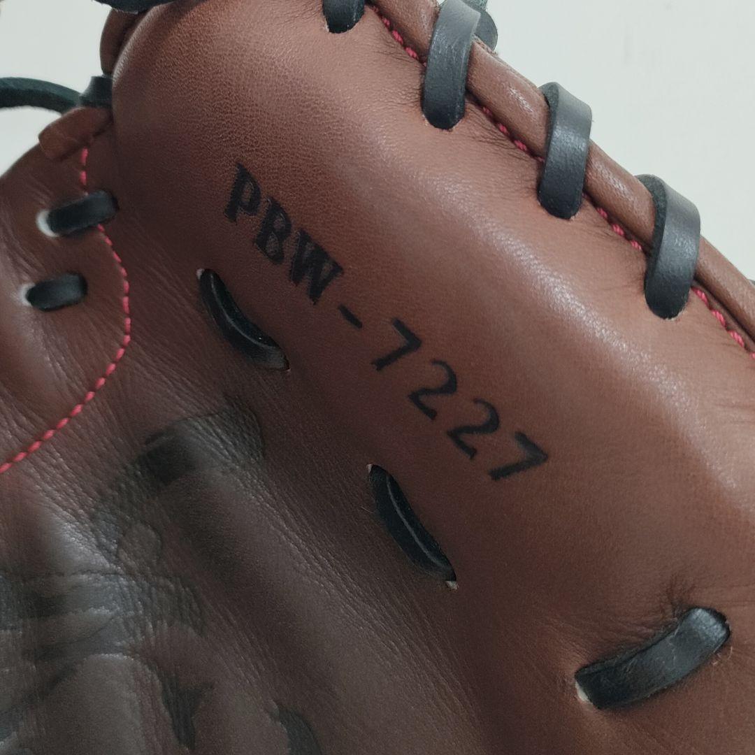 【極美品・ほぼ未使用】ハタケヤマ　硬式用　キャッチャーミット　PBW　和牛革