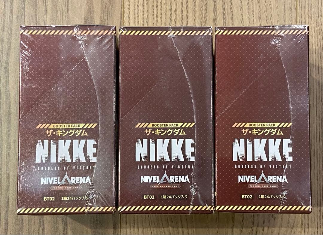 NIKKE ニベルアリーナ　ザ・キングダム　3BOX シュリンク付き
