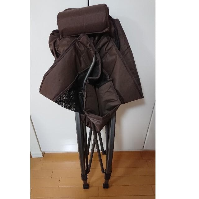 ブラウン メッシュバック アウトドアチェア