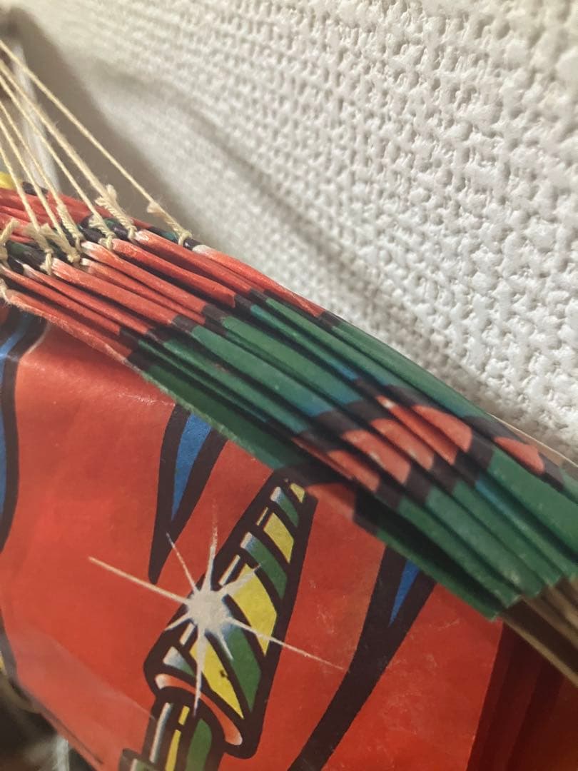 【未使用　長期保管品】昭和レトロ　竹ひご製　ガッチャマン凧　10枚セット