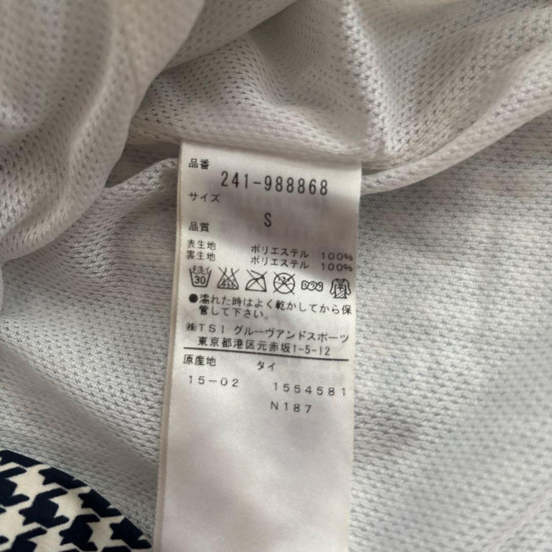 Callaway レインコート 千鳥柄 上下セット ジャケット ズボン Sサイズ