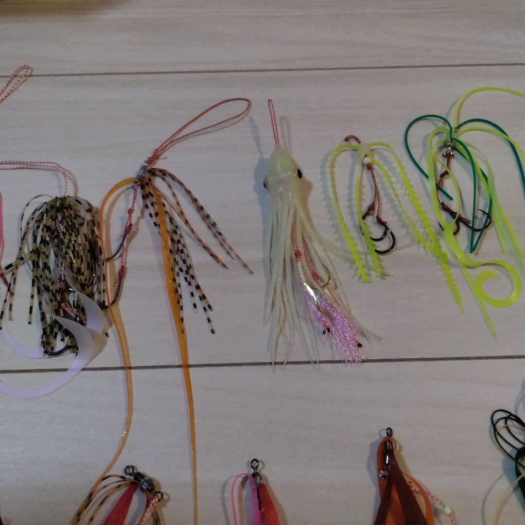 小*哉様 タイラバセット　鉛ヘッド21個＋針＆ネクタイ16個＋ケース