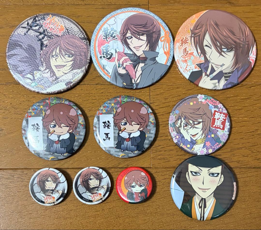神様はじめました 鞍馬 缶バッジ まとめ売り 10点