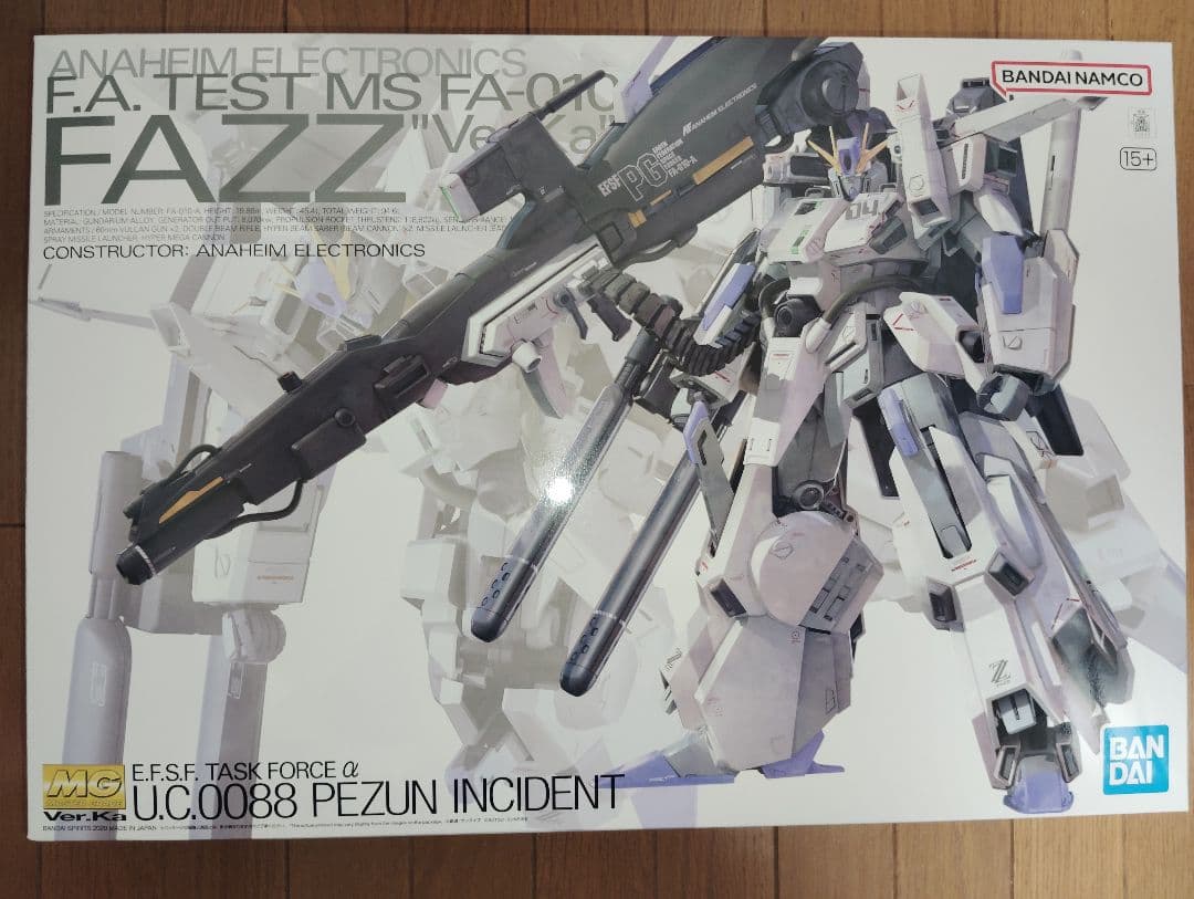 MG FAZZ Ver.Ka 未開封新品
