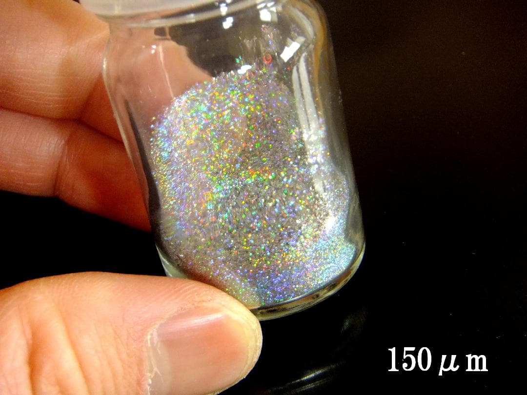 シリーズ最高の発色【１５０μm】 プリズマティックフレア顔料　50ｇ　ホログラム