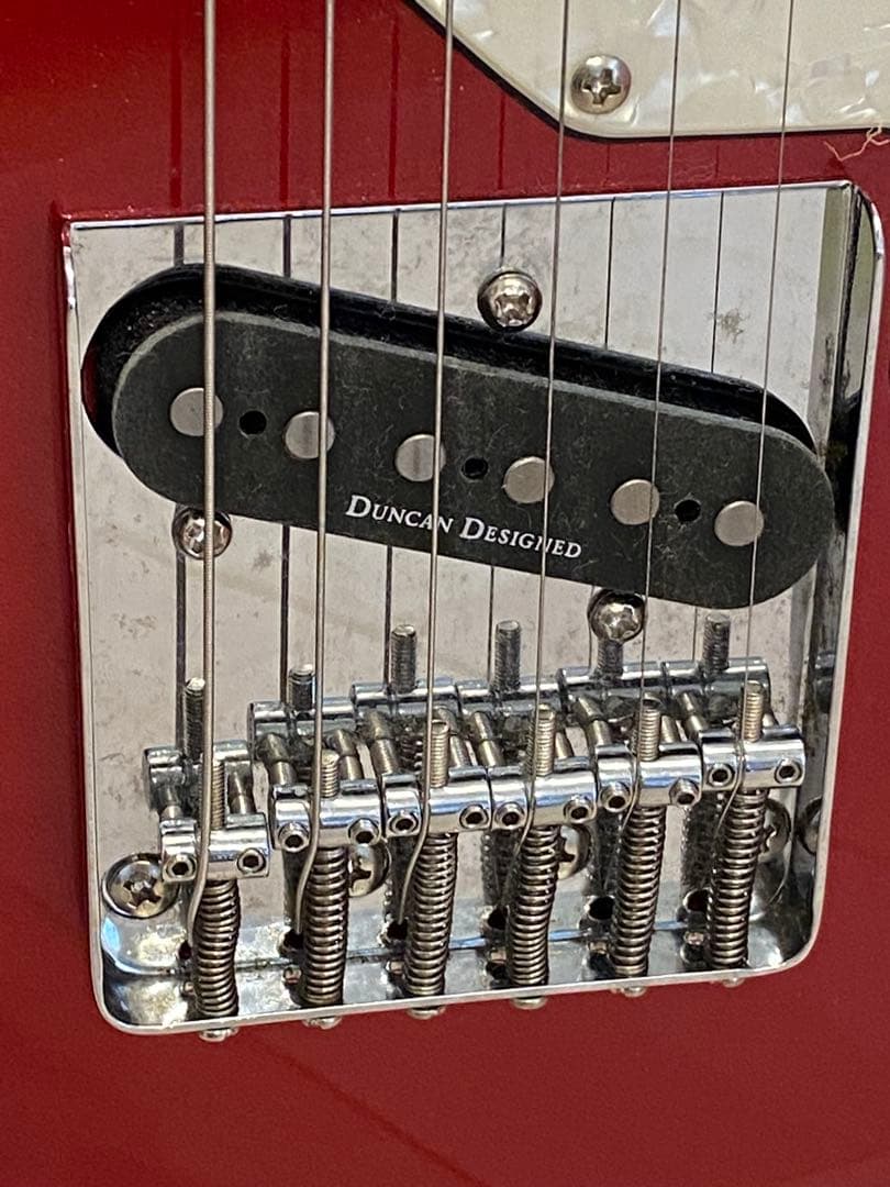 SquierbyFenderスクワイヤテレキャスターシンラインエレキギターレッド