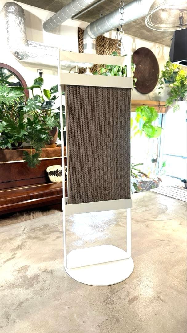 pecolo Cat Scratcher：縦置きホワイト 猫爪とぎ