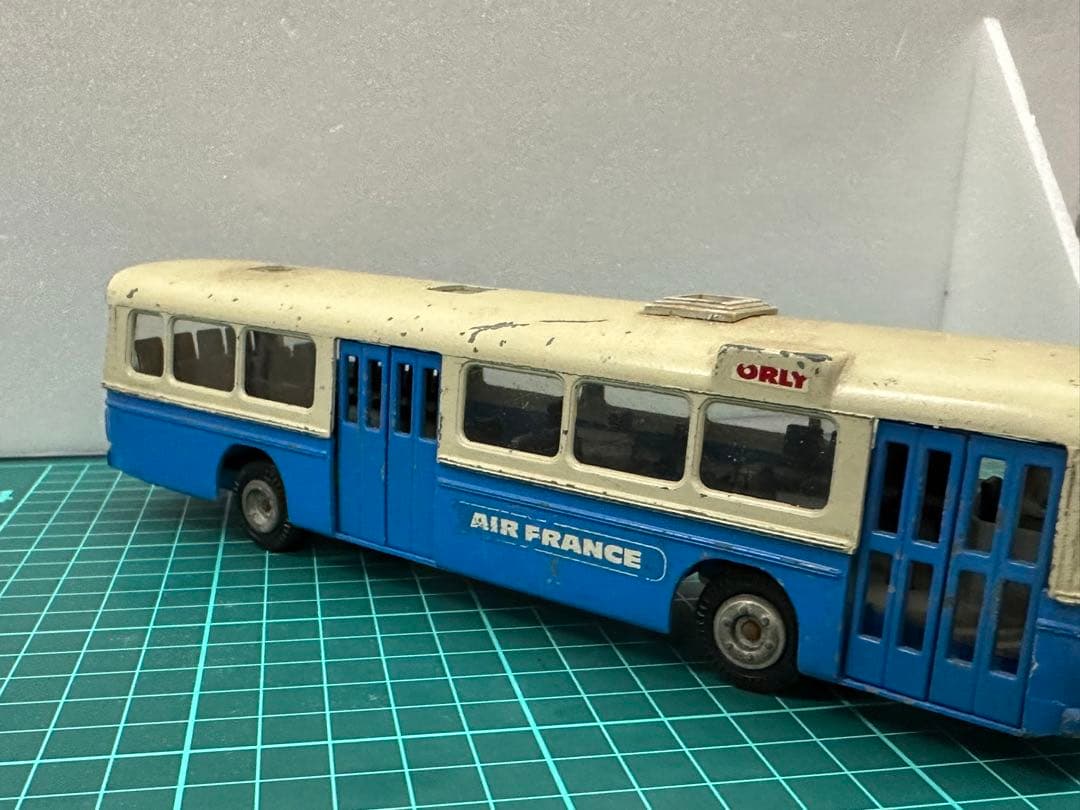 テクノ★スカニア★バス★エールフランス★デンマーク製★CR-76★ミニカー★昭和