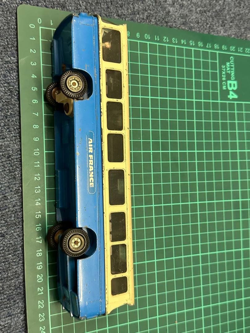 テクノ★スカニア★バス★エールフランス★デンマーク製★CR-76★ミニカー★昭和