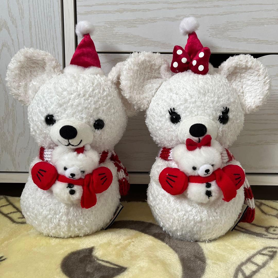 ユニベアシティ ゆきだるま ぬいぐるみ