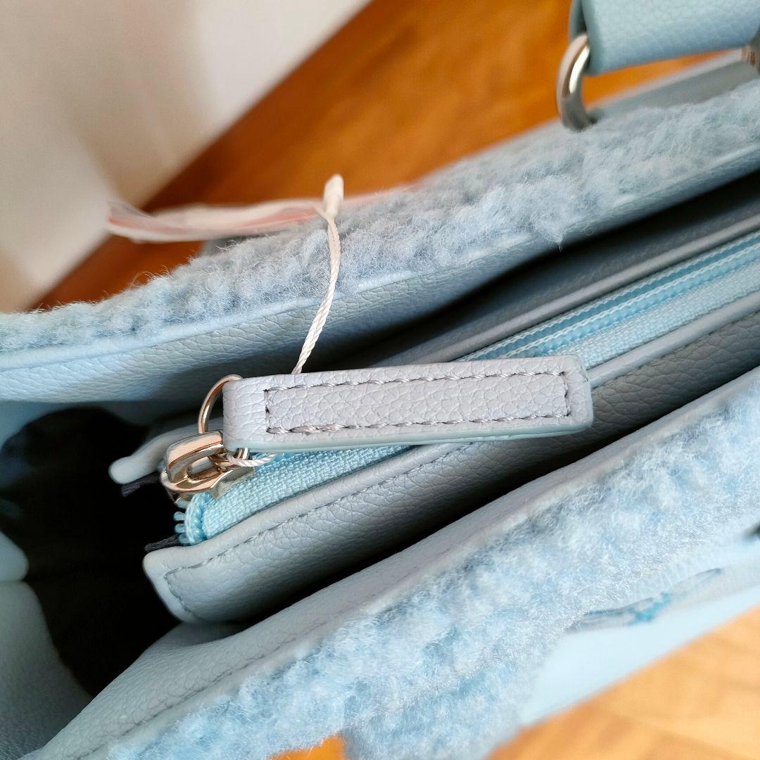 新品未使用アンパスィ ビッグトート型ボストンバッグボアパイピング2025年モデル