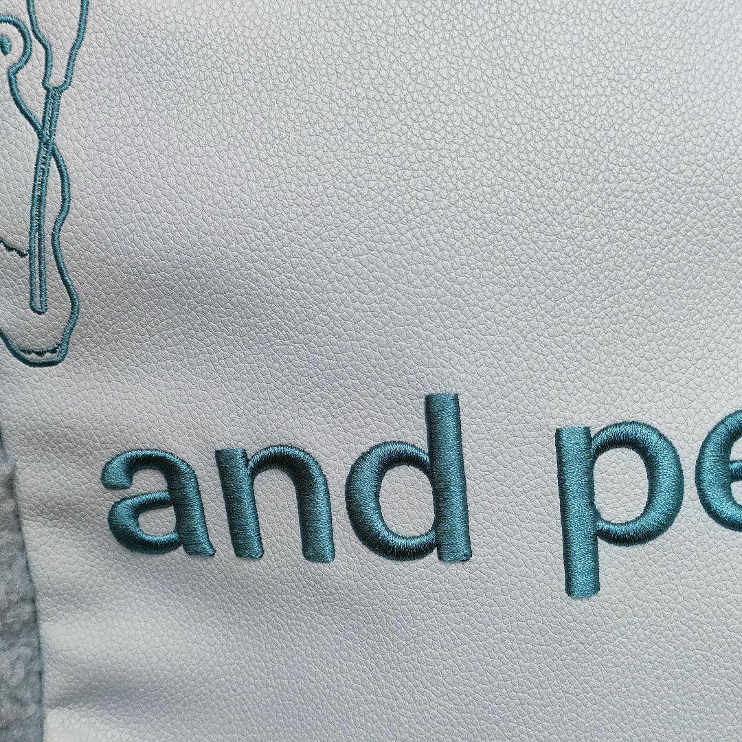 新品未使用アンパスィ ビッグトート型ボストンバッグボアパイピング2025年モデル