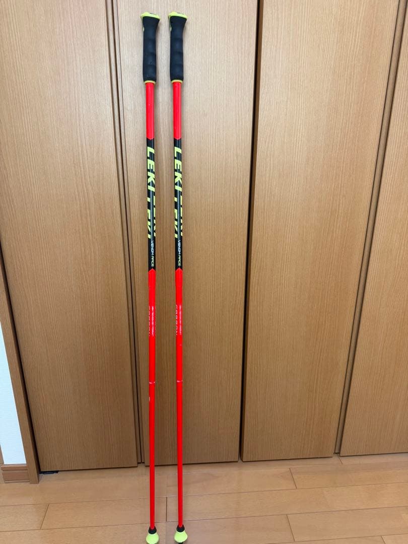 送料込み LEKI ワールドカップ レーシング VENOM 120cm カーボン