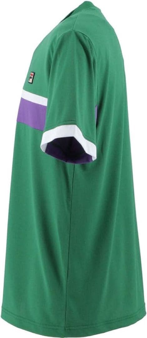 FILA フィラ テニスウェア 半袖Tシャツ VM5603グリーン メンズM新品