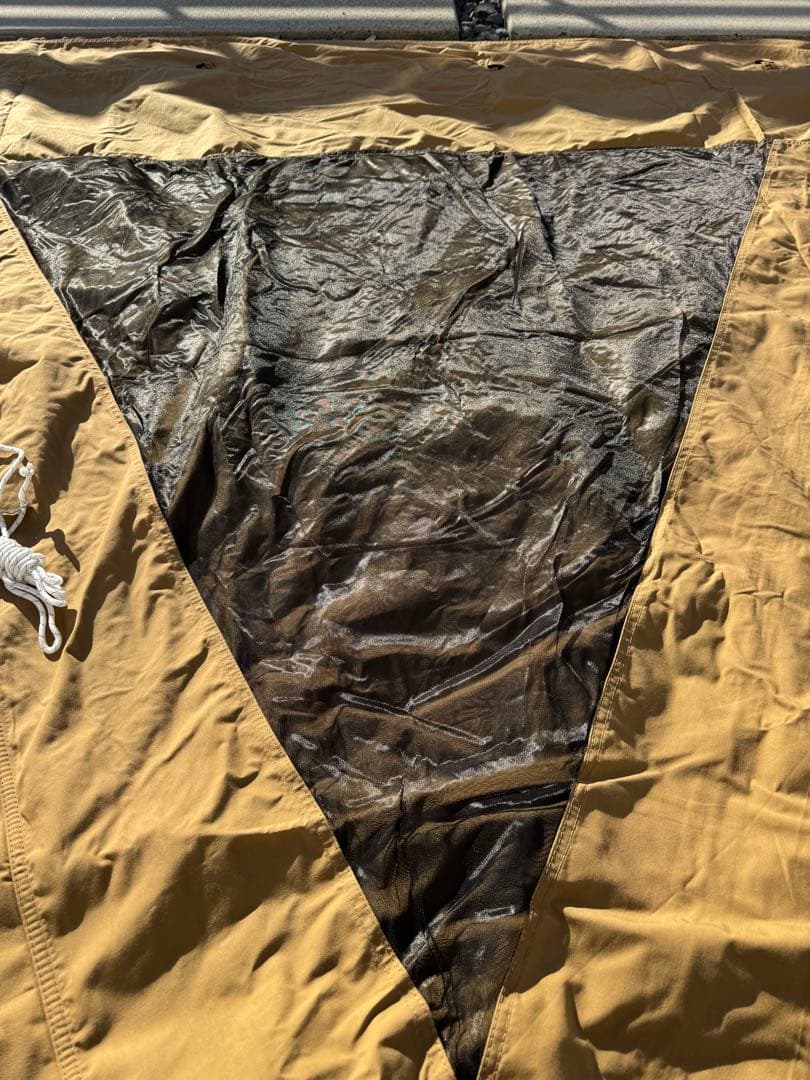 WAQ キャンプ　フロントウォール　ベージュ