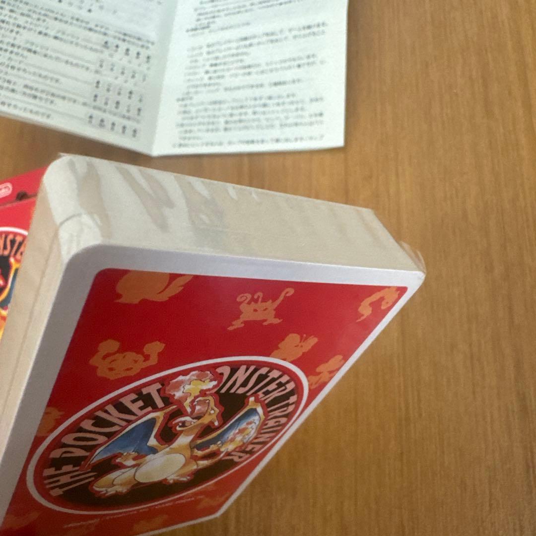 【レア・希少】初代 ポケモン ポケットモンスター トランプ　赤　未使用