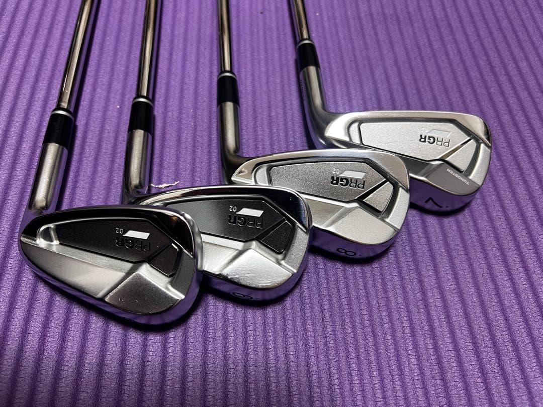 PRGR02 アイアンセット 4本（7〜P）