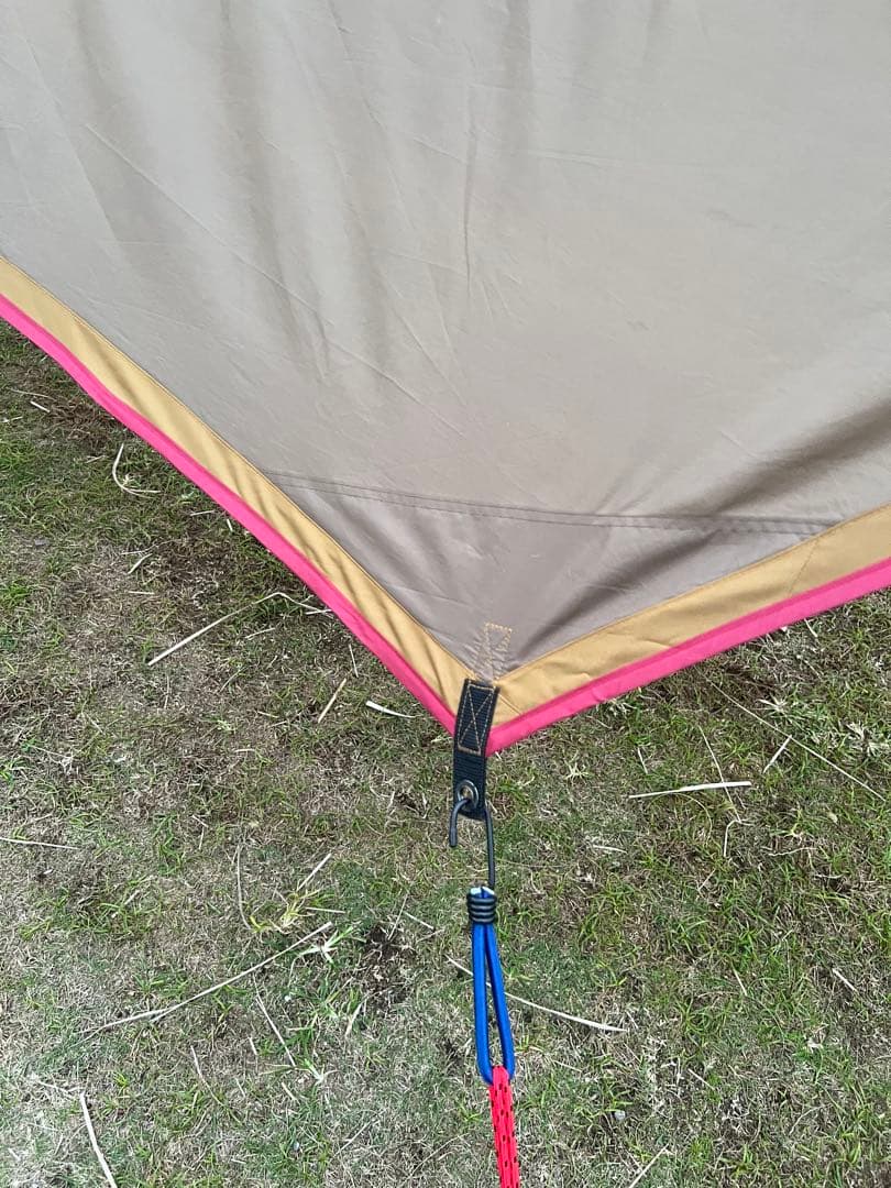 スノーピーク　ヘキサ　タープ　ヘキサタープ　ブラウン