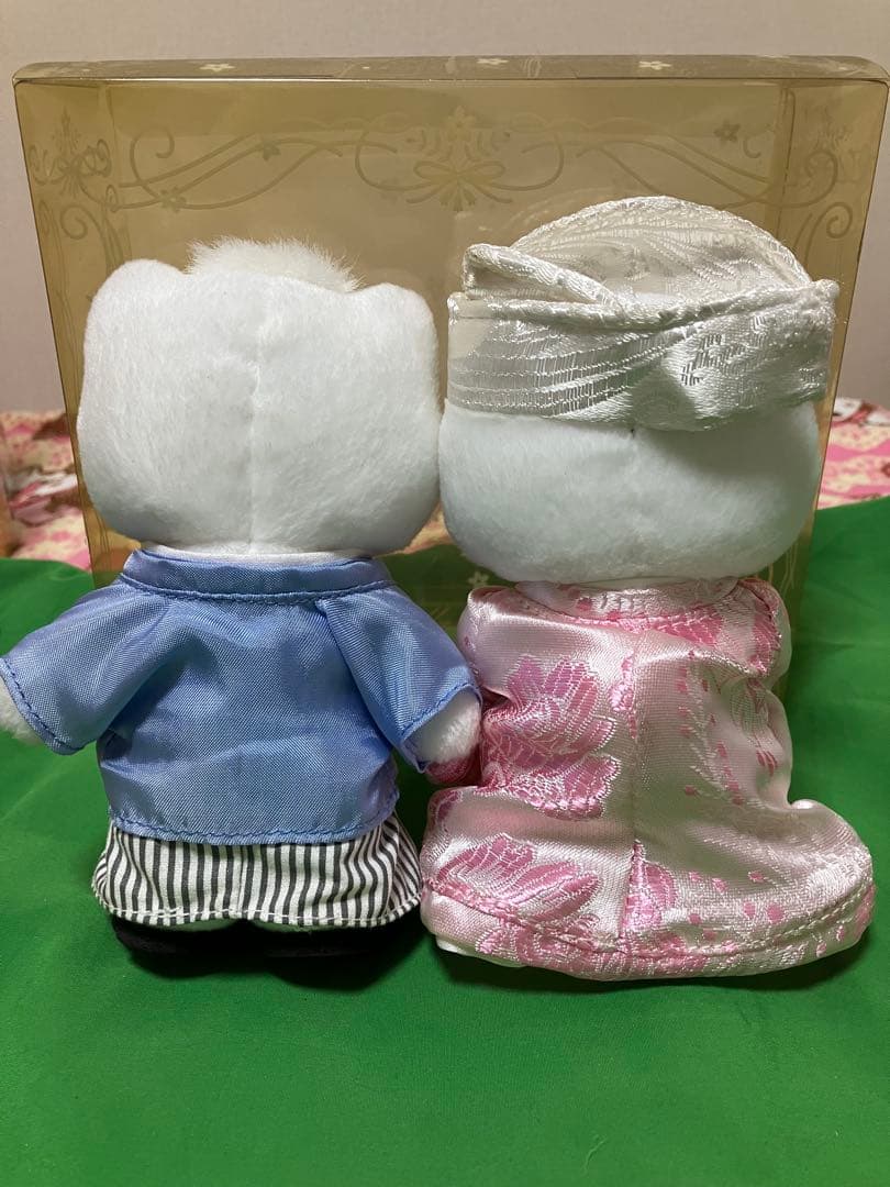 希少　サンリオ　ハローキティ　ダニエル　和装結婚式　うちかけ　ぬいぐるみ