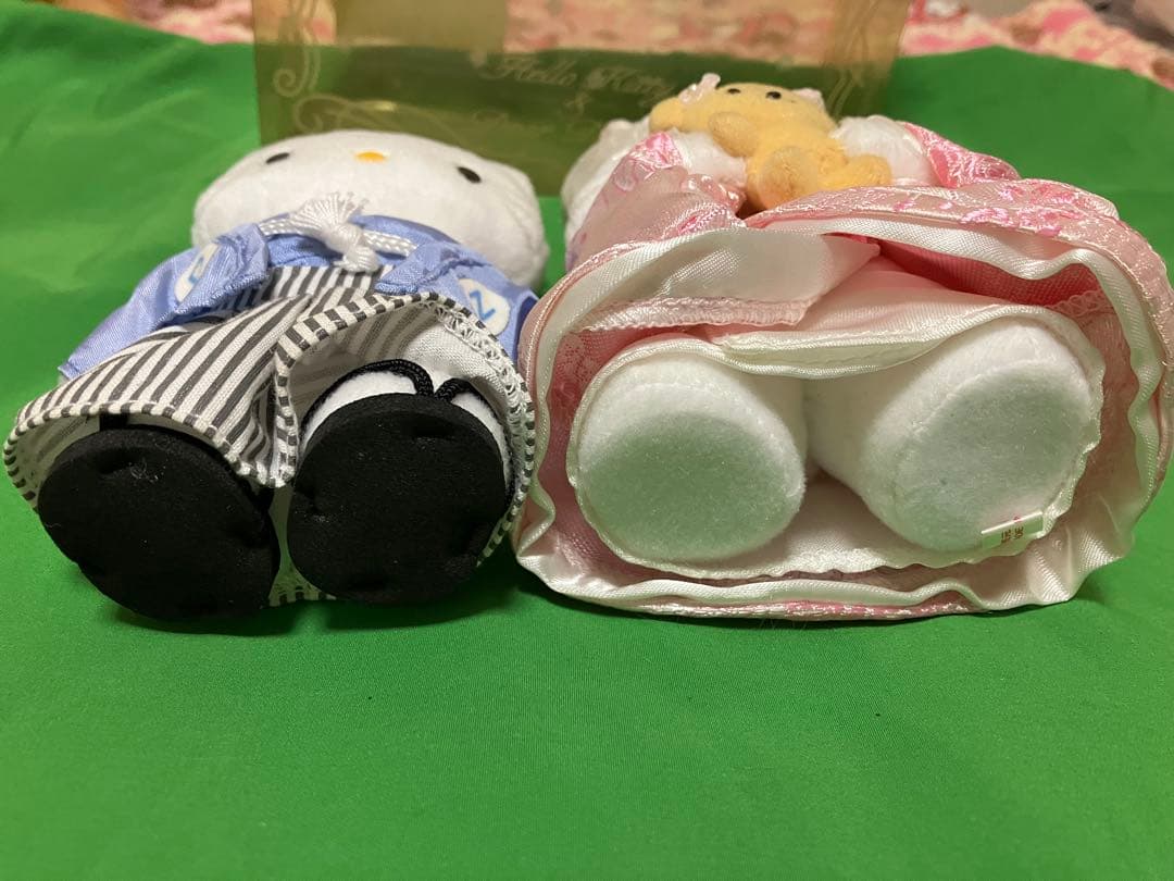 希少　サンリオ　ハローキティ　ダニエル　和装結婚式　うちかけ　ぬいぐるみ