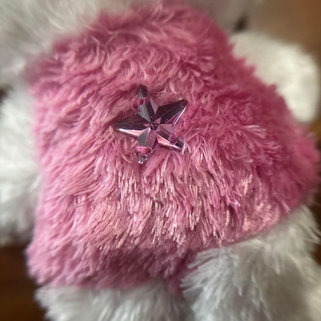 ハローキティ 2005年 星チャーム付き ぬいぐるみ キーホルダー タグ付き