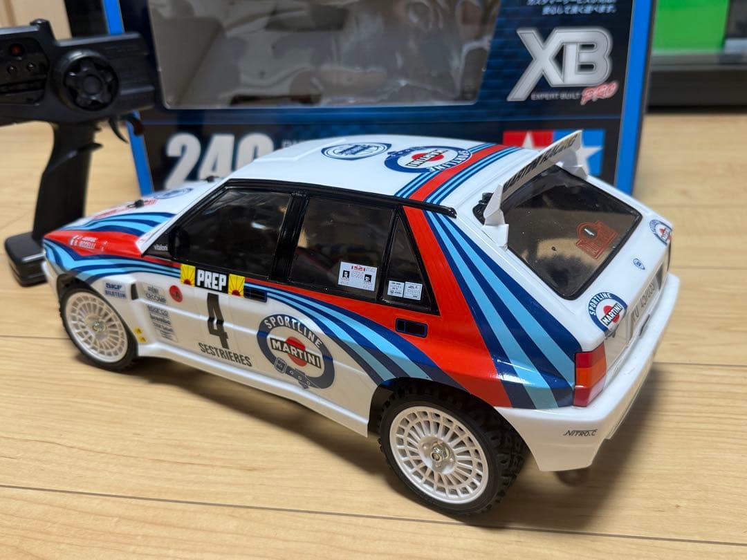 タミヤ　ラジコン　1/10RC XB ランチア デルタ インテグラーレ