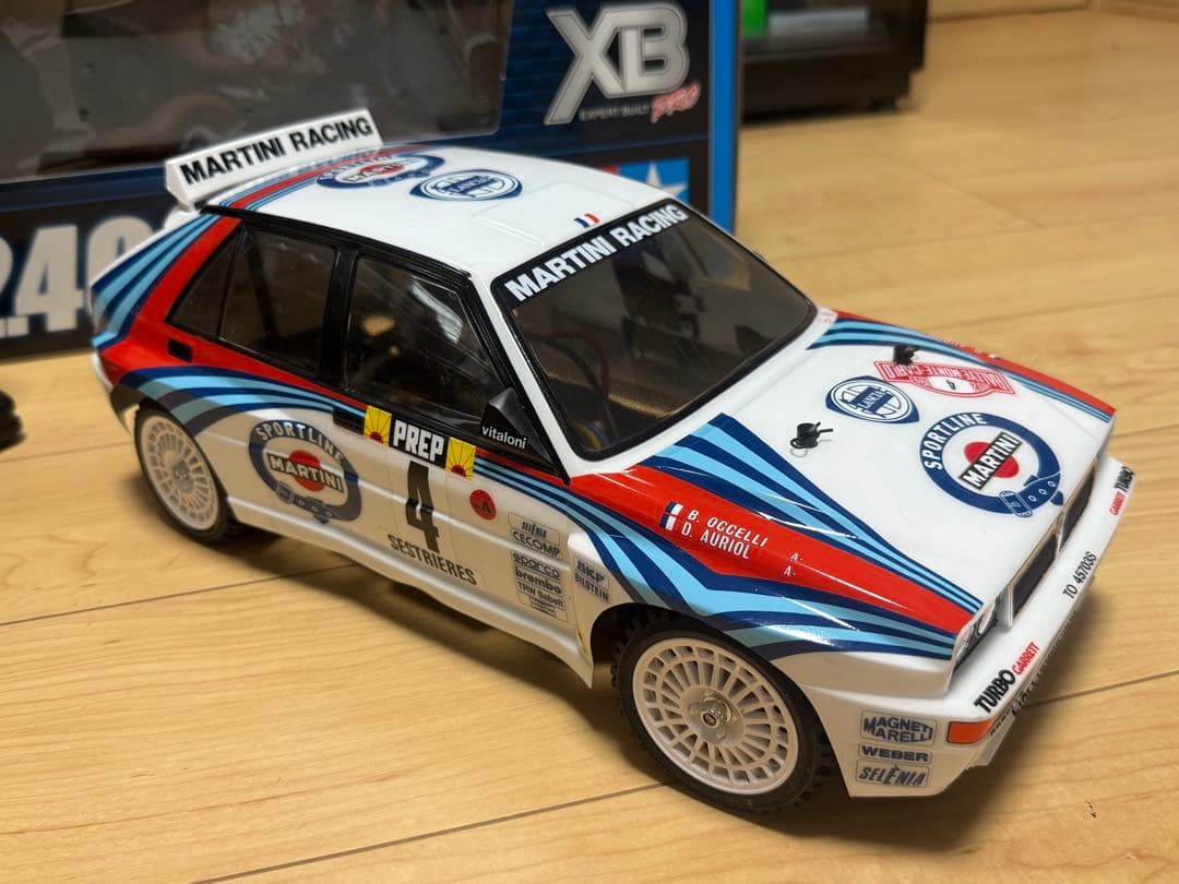 タミヤ　ラジコン　1/10RC XB ランチア デルタ インテグラーレ