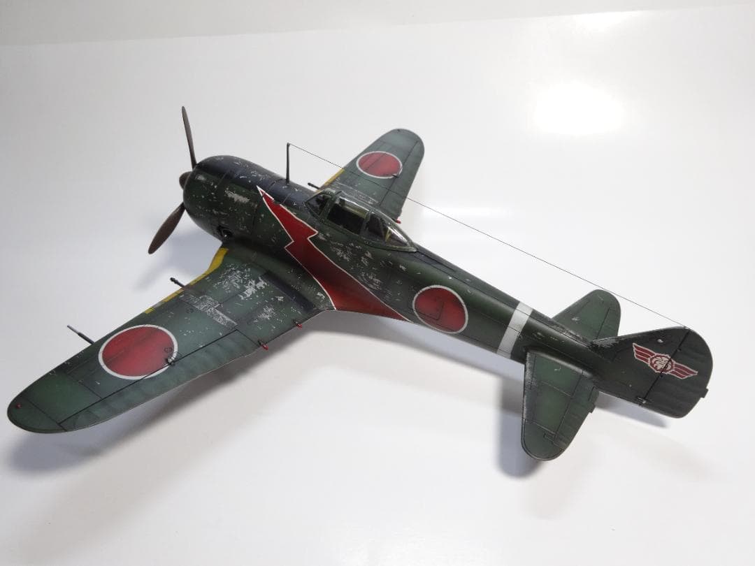 ハセガワ1/48 日本陸軍二式戦闘機「鍾馗」完成品