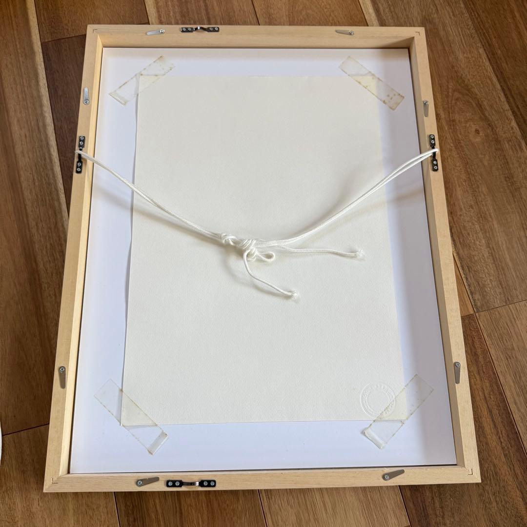 【世界限定100枚】額装付きアートポスター　オードリーペップバーン NYC