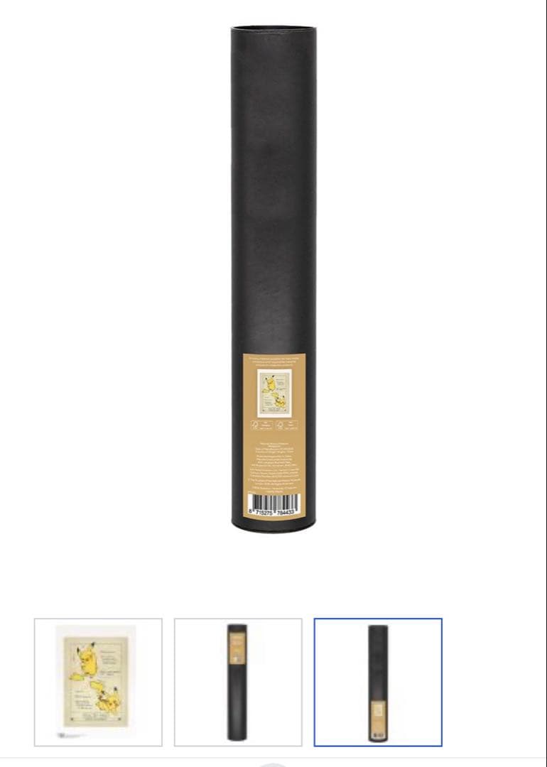 【限定品】ポケモン30周年 ロンドン自然史博物館コラボ A3ポスター ピカチュウ