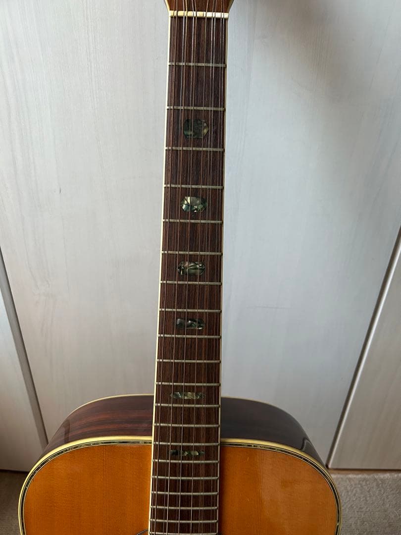 日本製Morris B50 12弦ギター ケース付き　1970年代 ケースつき