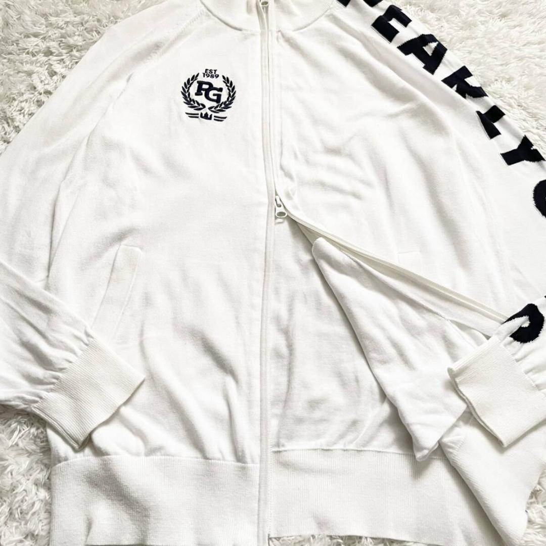 極美品✨PEARLY GATES ドライバーズニット ジャケット ダブルジップ