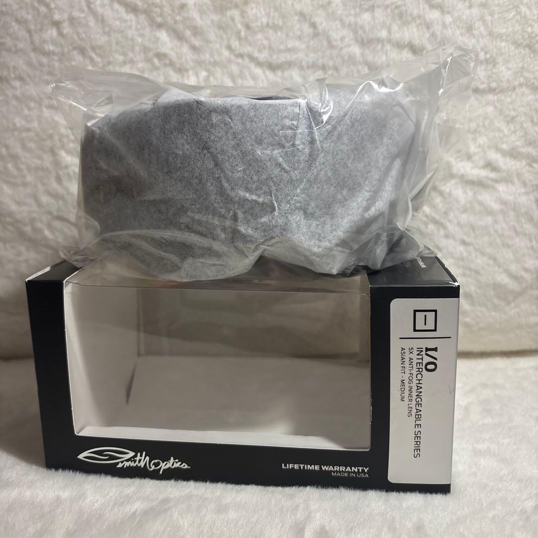 新品未使用タグ付き　SMITH I/O スミス スノーゴーグル 交換レンズ付き