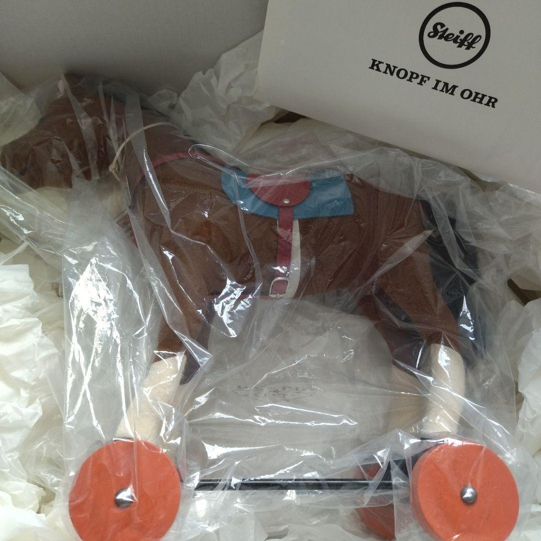 Steiff シュタイフ 馬 限定 世界限定 83番 外箱 証明書 美品