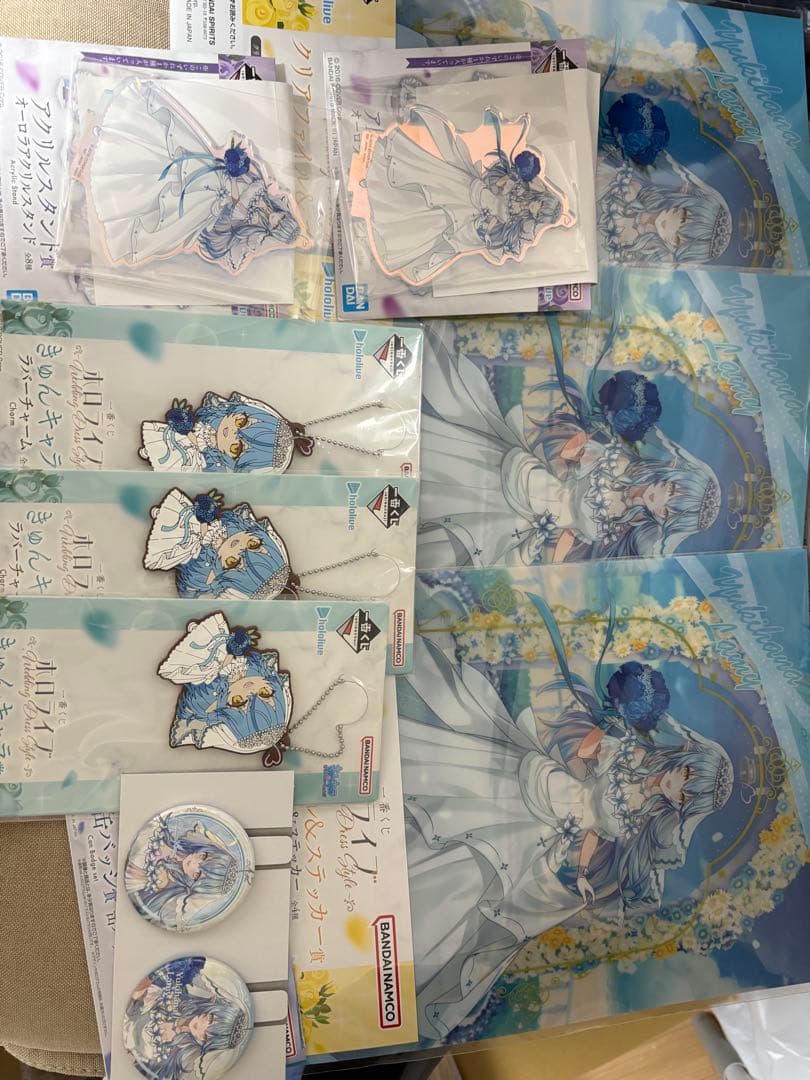 ホロライブ　一番くじ　雪花ラミィ賞フィギュア他下位賞　雪花ラミィグッズセット