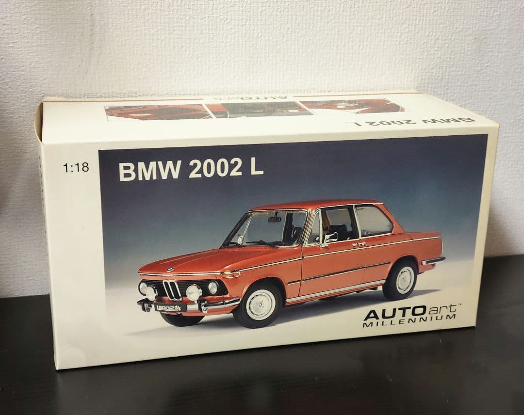 未開封　オートアート　BMW2002　オレンジ色