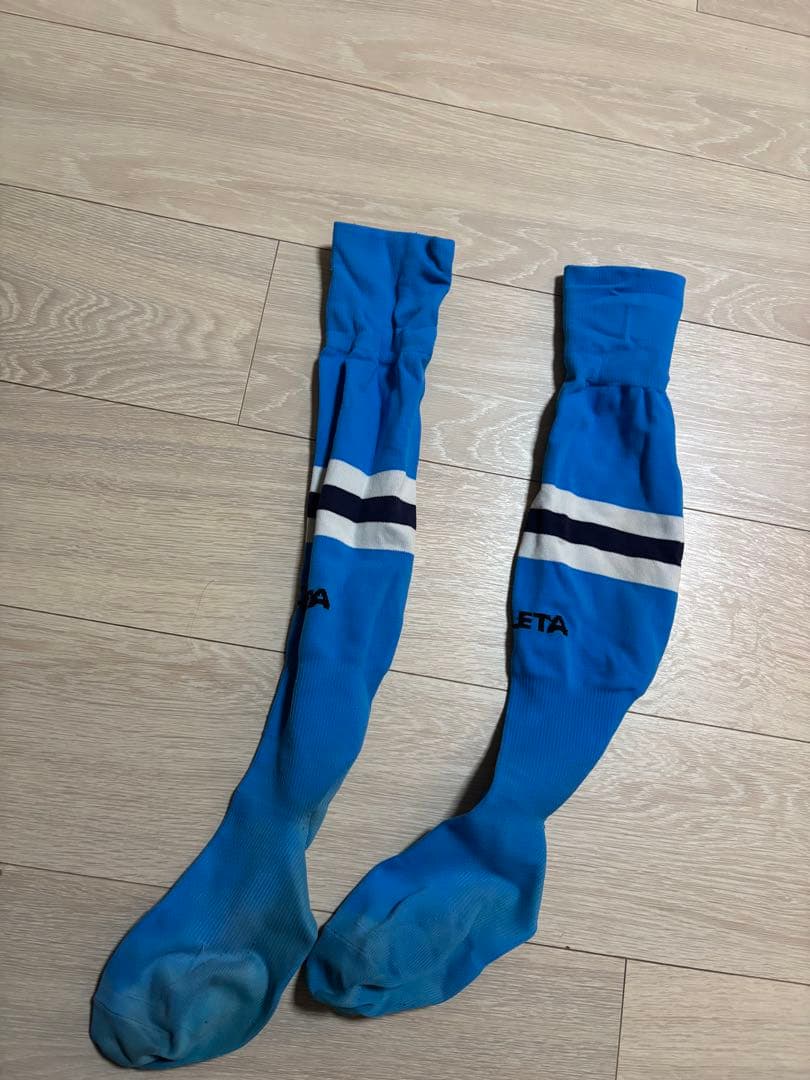 聖和学園の水色のシャツとインナーとソックス、ショーツセット