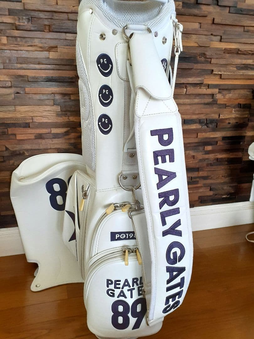 PEARLY GATES キャディバッグ 、ヘッドカバーセット