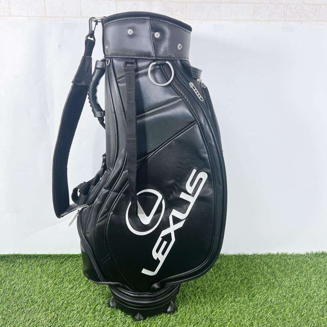 LEXUS レクサス MIZUNO ミズノ ゴルフ キャディバッグ ブラック 黒
