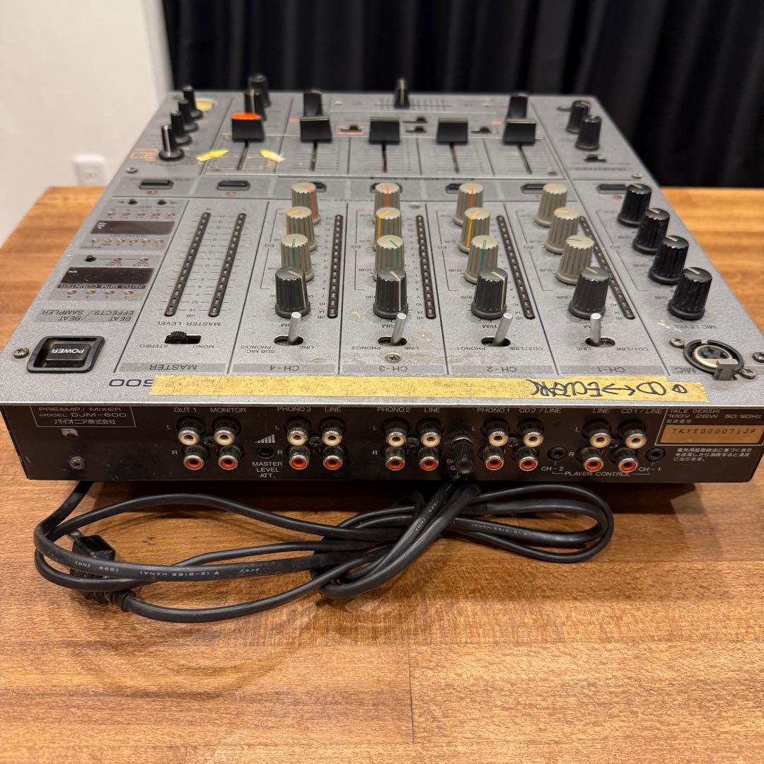 PIONEER DJM-600 DJミキサー