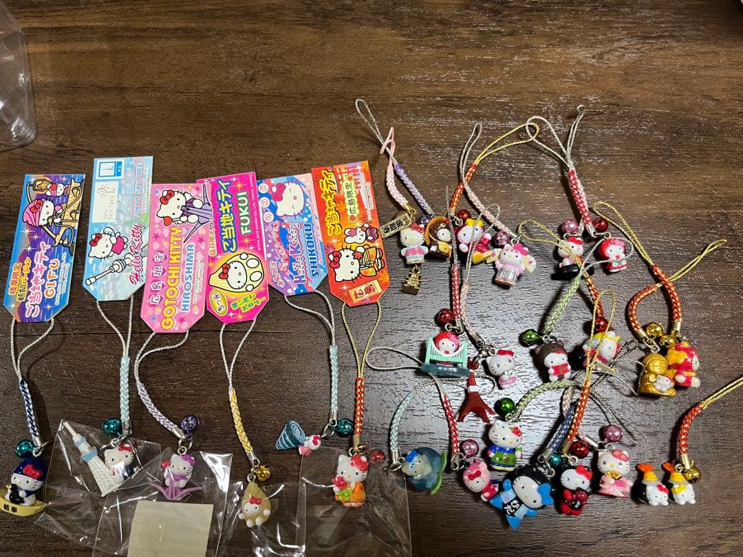 ご当地キティちゃんストラップ25種