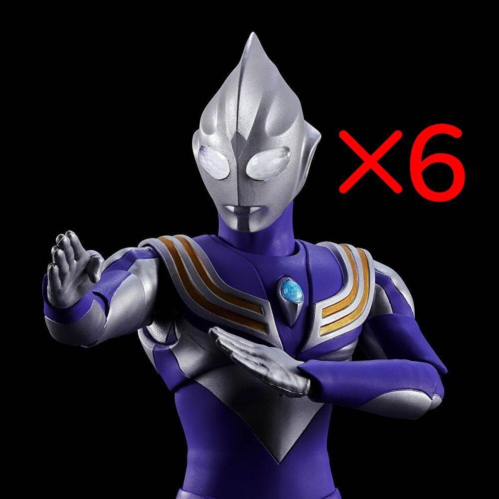 S.H.Figuarts（真骨彫製法） ウルトラマンティガ スカイタイプ✕６