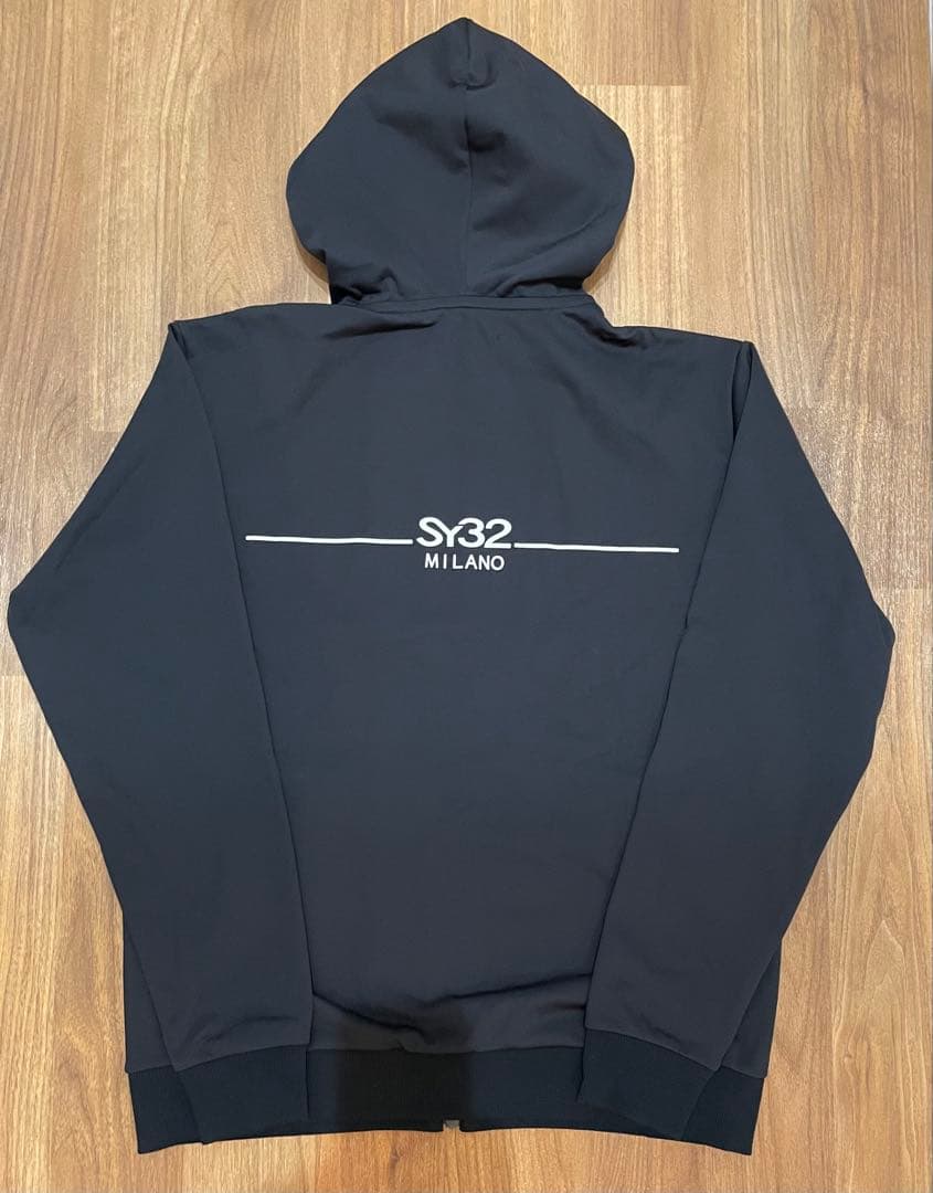 【SY32 SWEET YEARS】メンズ フルジップパーカー XL ブラック