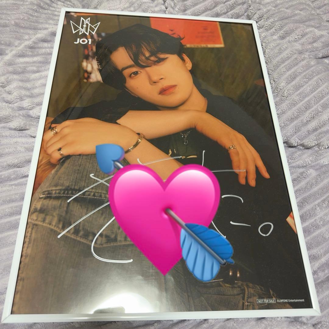 JO1 木全翔也 個別サイン ポスター