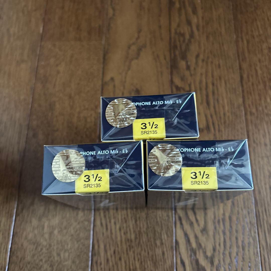 バンドレン アルトサックス リード 3 1/2 3箱