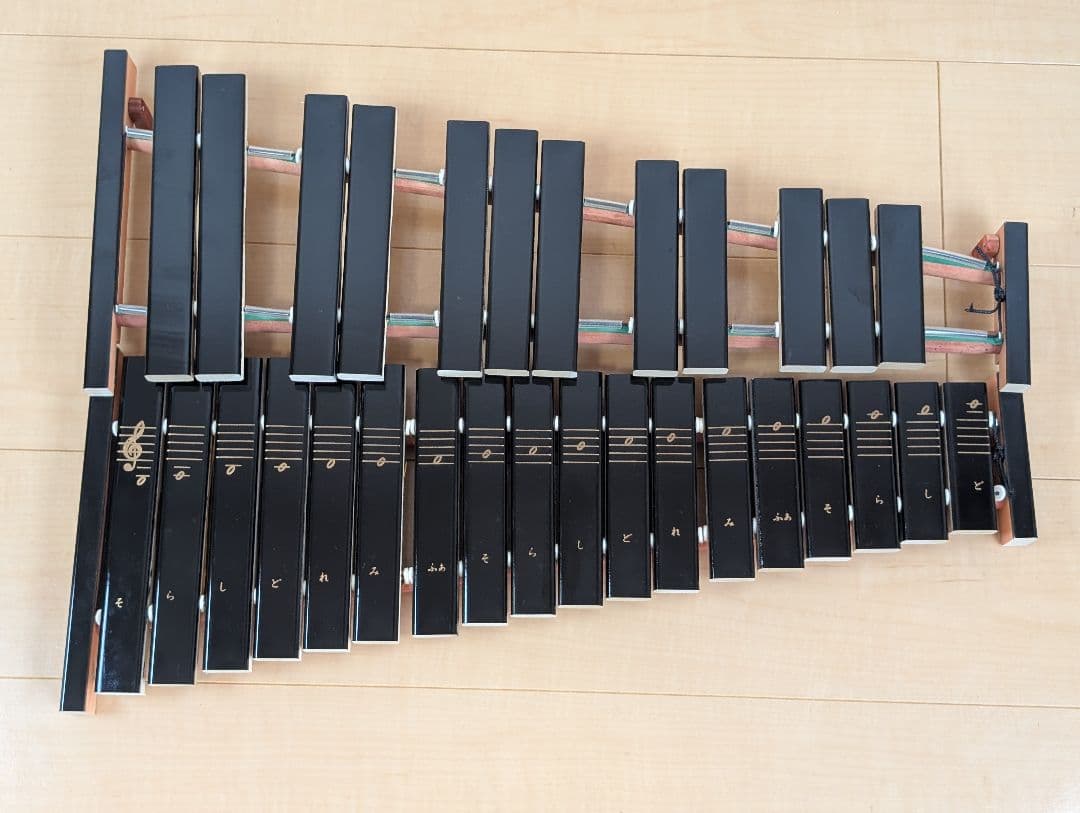 【美品】YAMAHA ヤマハ 卓上木琴 NO.185 マレット付き 打楽器